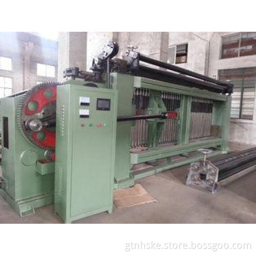 Spiral Coil With 4.3m Three Twisted Gabion Wire Mesh Machin